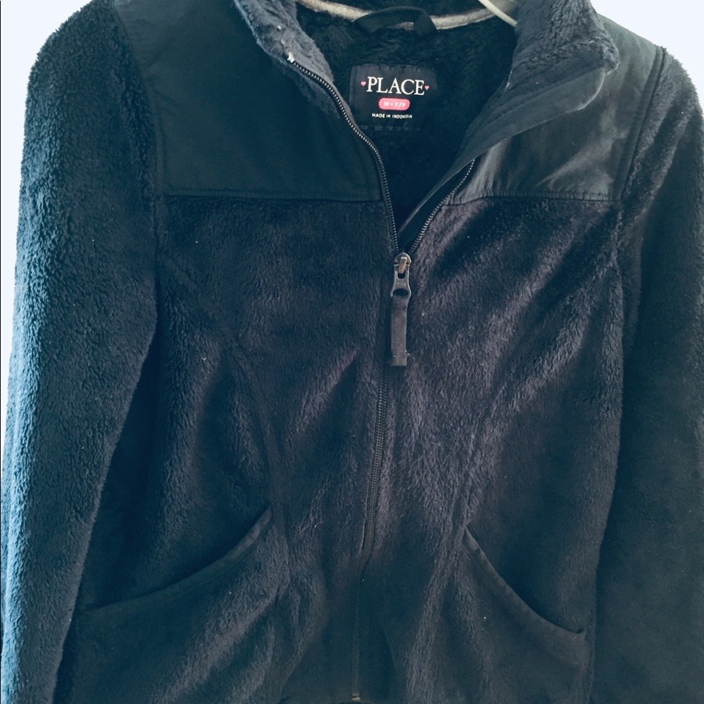 Dark blue sweater for girls